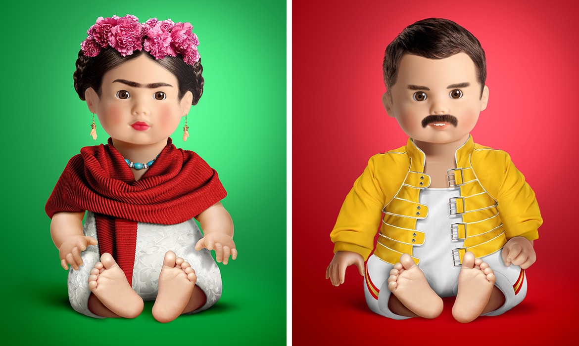 1170x700 Artist Reimagines Celebrities As Manufactured Toy Dolls