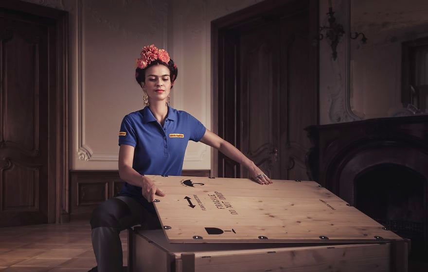 880x560 This Ad Agency Uses Iconic Figures To Present Their Message