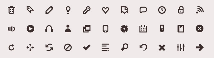 687x187 Iconic Icon Set
