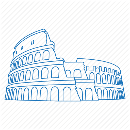 512x512 Architecture, Colosseum, Iconic, Roman, Rome, Ruins Icon