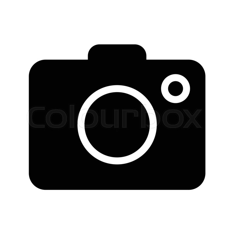 800x800 Camera Icon, Iconic Symbol On Stock Vector Colourbox