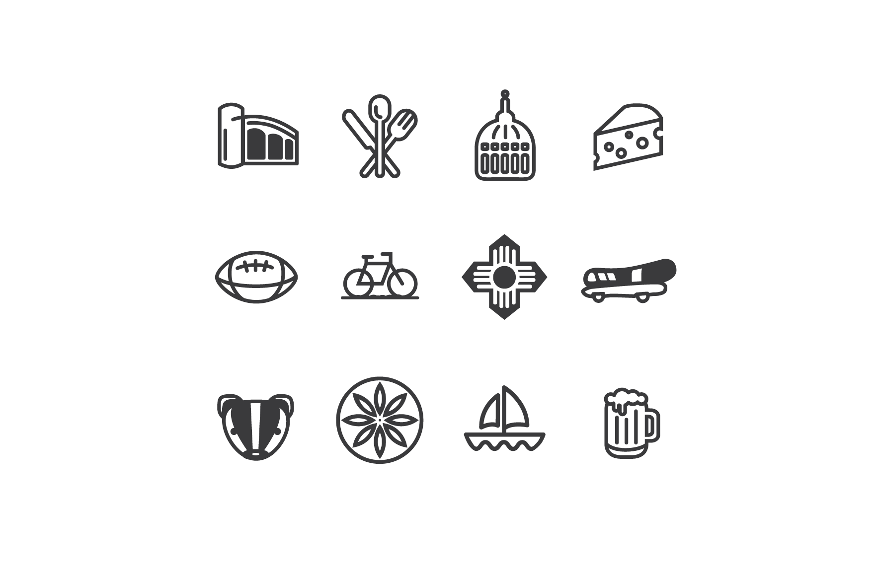 1765x1162 The Iconic Madison Free Icon Set