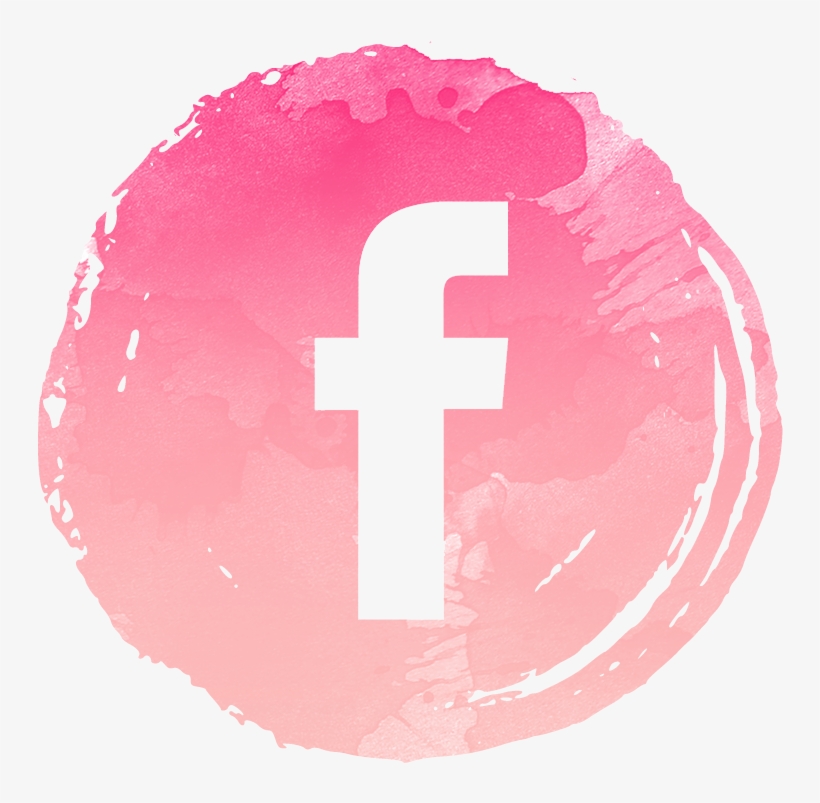 820x803 Pink And Black Facebook Icon