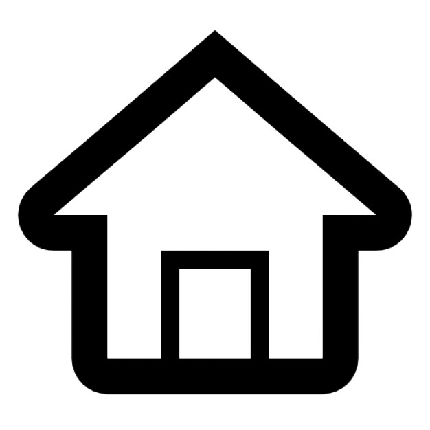 626x626 Home Outline Icons Free Download