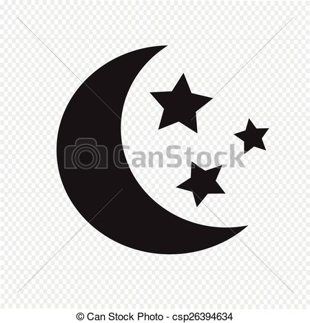 450x469 Luna, Estrella, Icono