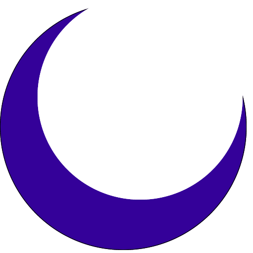 512x512 Icono Luna Peluqueros