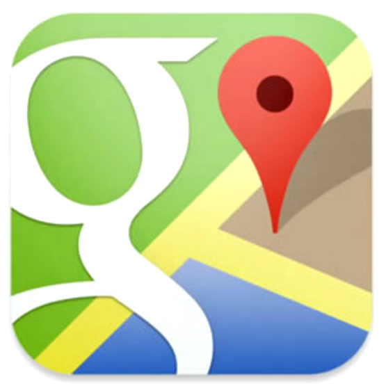 555x555 Google Maps Icono