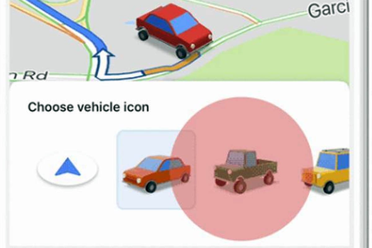 1200x800 Google Maps Ahora Permite Usar Iconos De Autos Para Marcar Rutas
