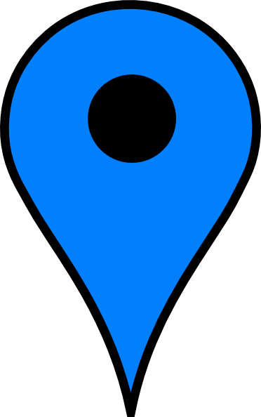 372x594 Icono Google Maps Azul Png Transparente