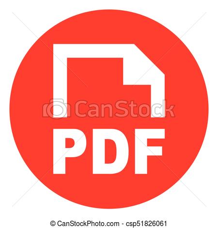 450x470 Pdf, Rojo, Icono Pdf, Rojo, Icono