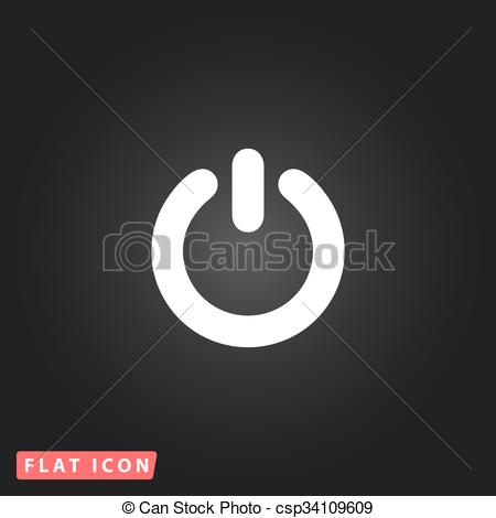 450x470 Vector, Potencia, Icono Power Plano, Simple, Vector, Fondo