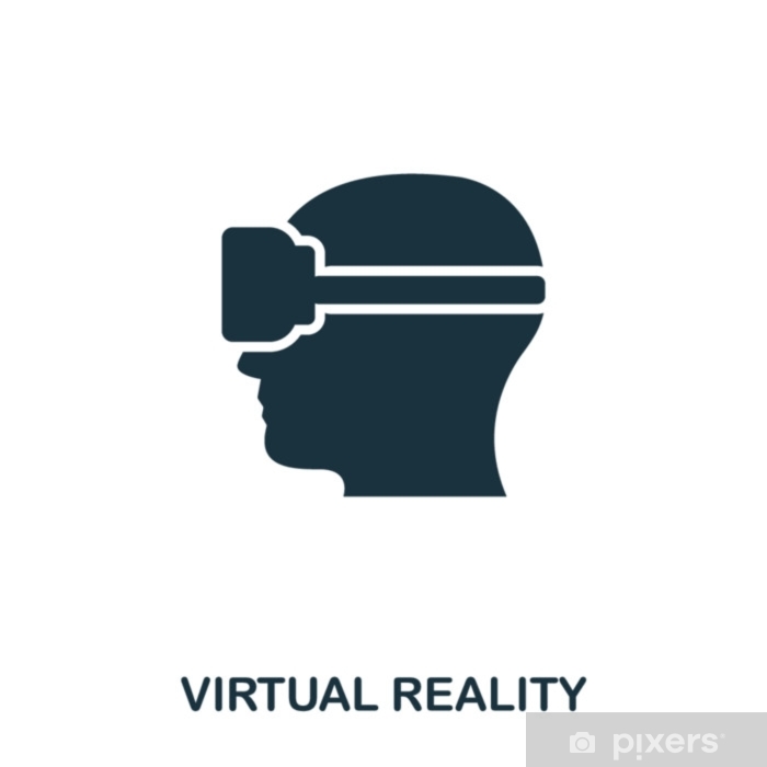 700x700 Virtual Reality Icon Mobile App, Printing, Web Site Icon Simple