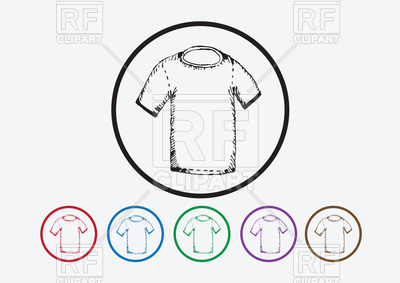 400x283 Round Icon Of T Shirt Vector Image Of Icons And Emblems Tumdee