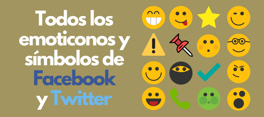 900x400 Flechas, Iconos, Emoticones Y Para Facebook Y Twitter