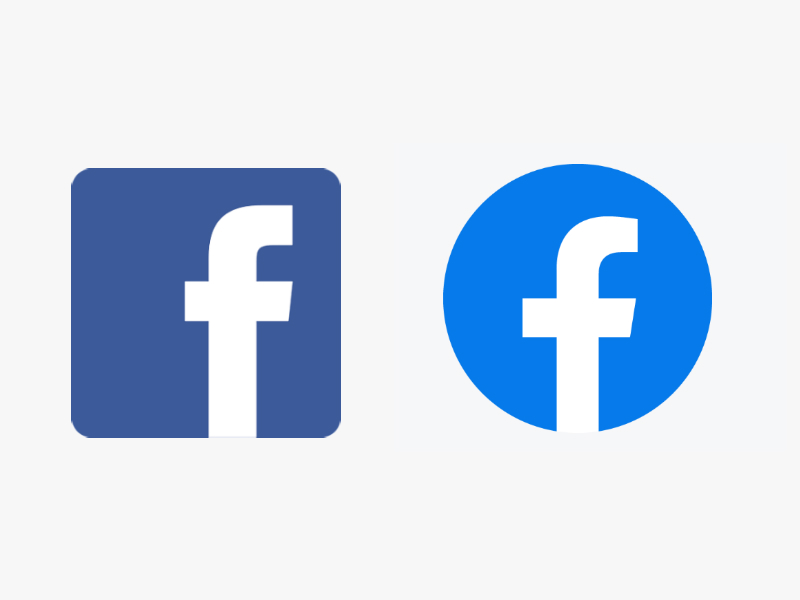 800x600 El Logo De Facebook Ahora Es Redondo Y De Un Azul Brillante