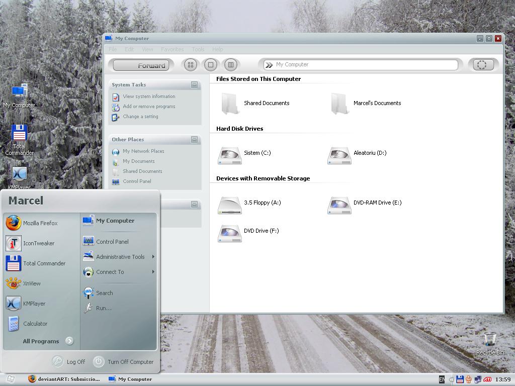 1024x768 Light Theme For Icontweaker