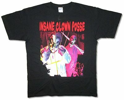400x323 Insane Clown Posse Icon Stripes Pastel Colors Black T Shirt New