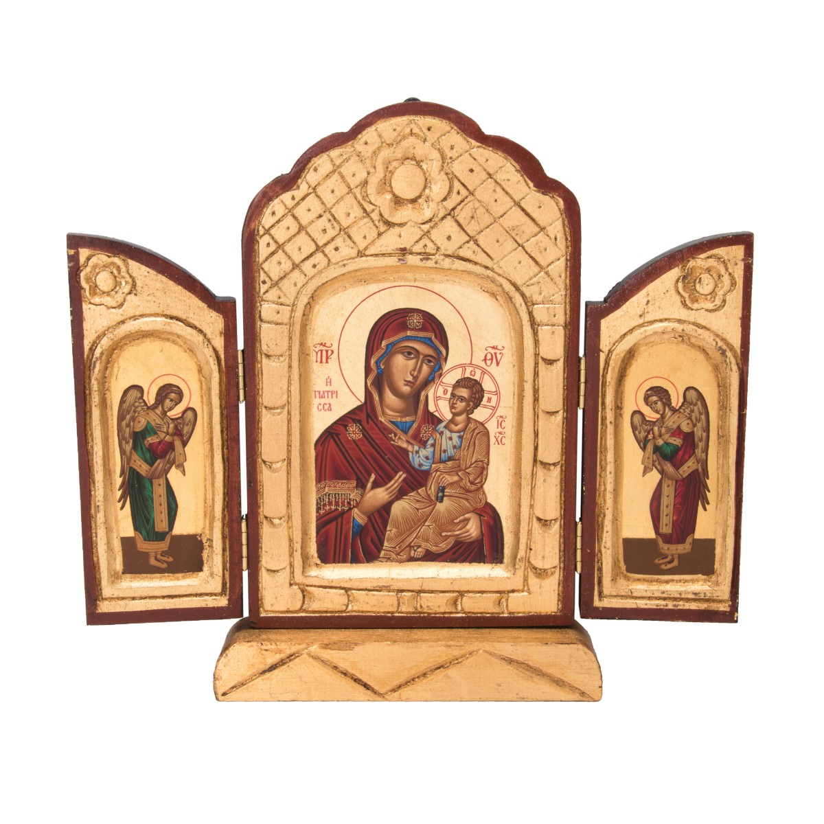 1200x1200 Mother Of God Hodegetria Triptych