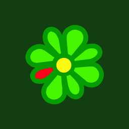256x256 Icq Flat Icon Download Flat Add On Icons Iconspedia