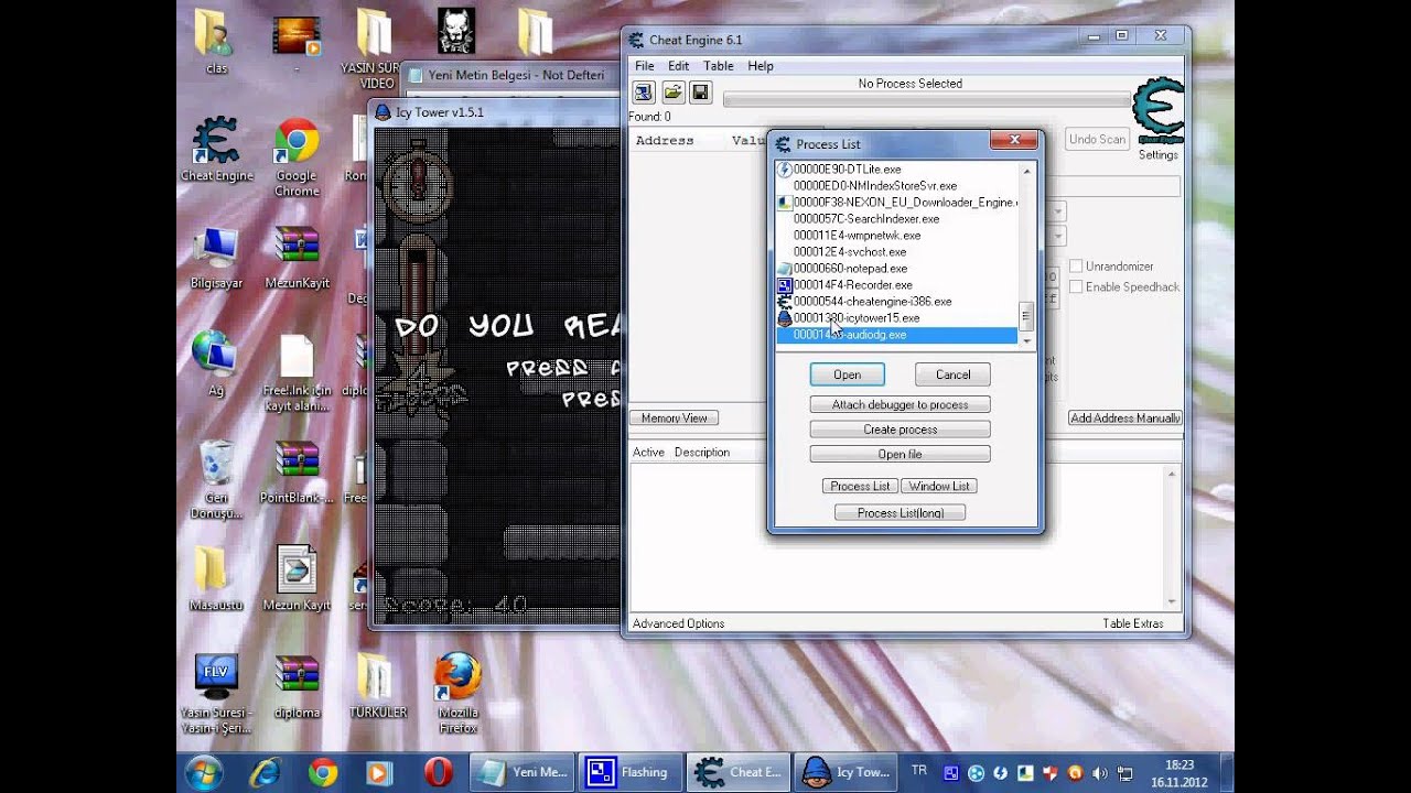 1280x720 Icy Tower Floors