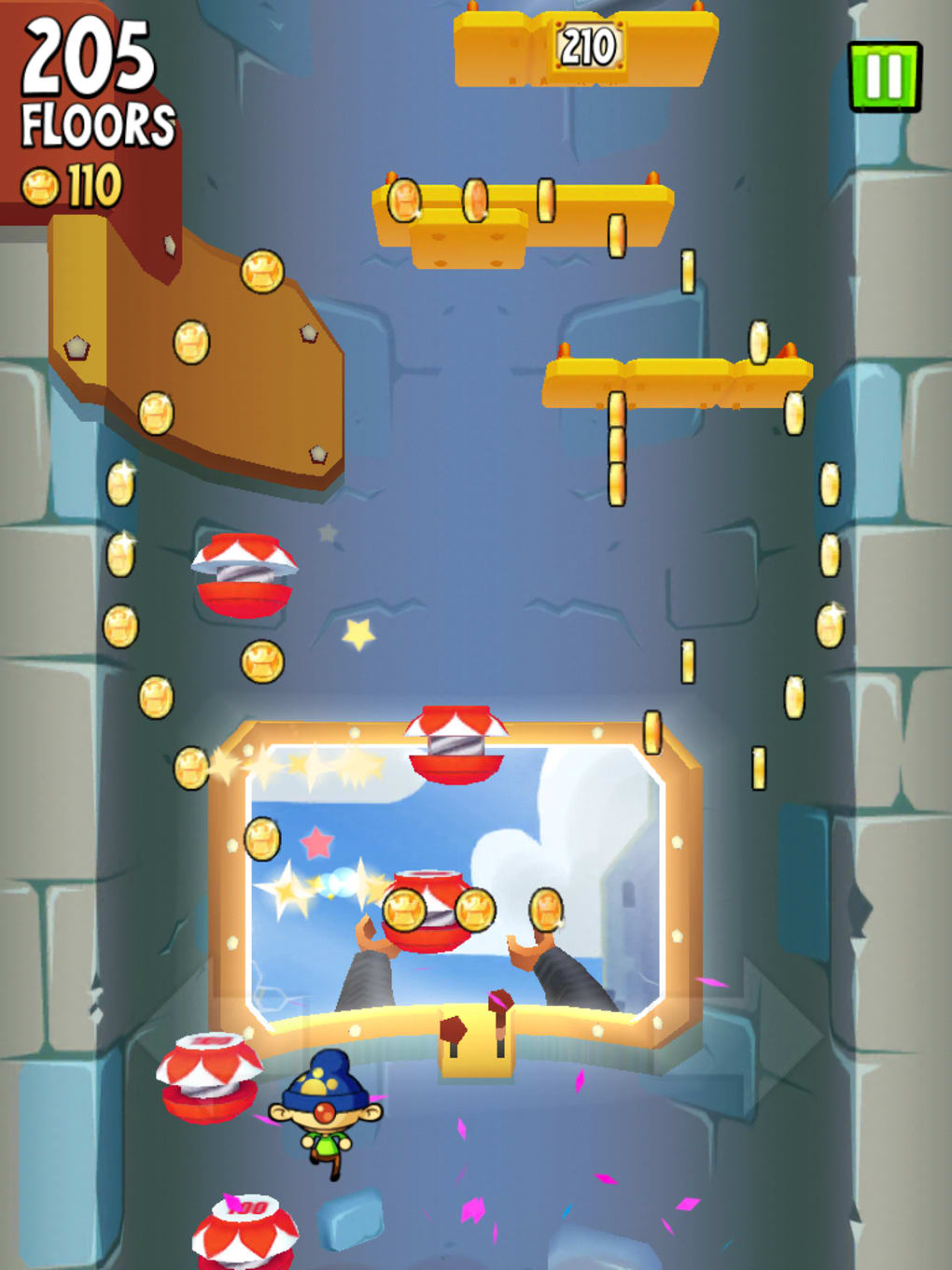 1020x1360 Icy Tower For Iphone