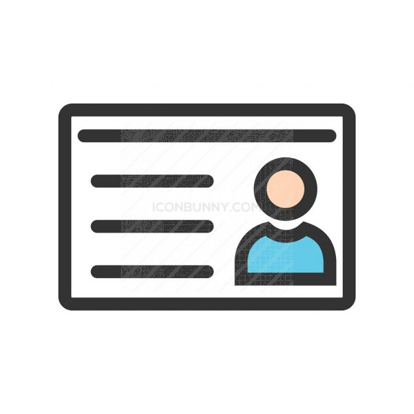 600x600 Student Id Card Line Filled Icon