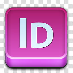 256x256 Adobe Icons, Id, Pink Adobe Id Icon Transparent Background Png