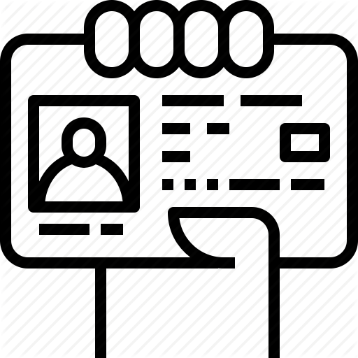 512x512 Card, Driver, Id, Identity, License Icon