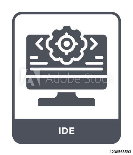 430x500 Ide Icon Vector