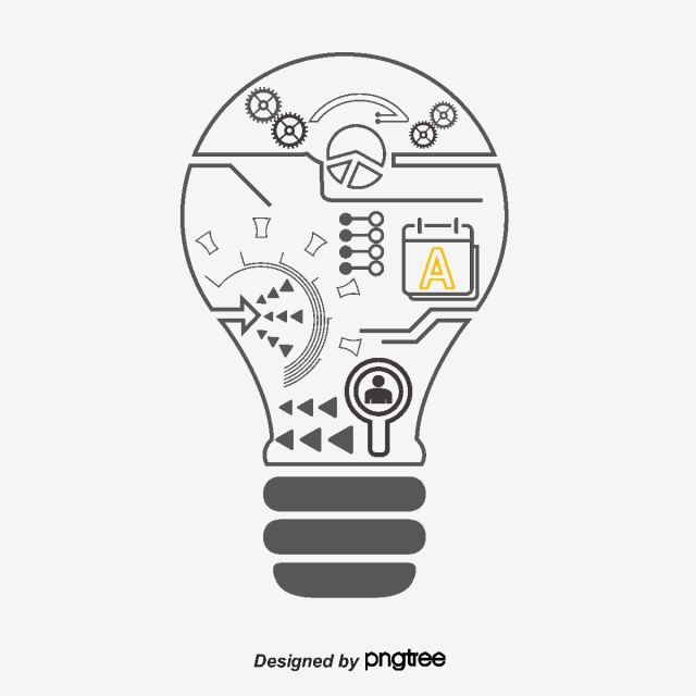 640x640 Creative Idea Icon, Icon Vector, Letter, Gear Png And Vector