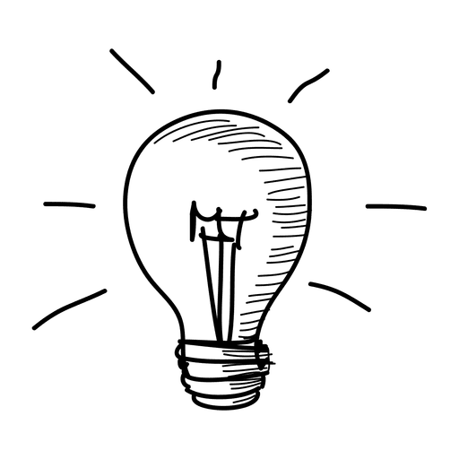 512x512 Idea Hand Drawn Icon