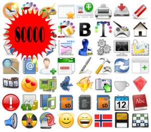300x263 Icons Pack, Png, Image, Ideal For Developer, Pc