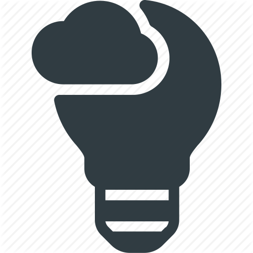 512x512 Bulb, Cloud, Computing, Ideal, Light Icon