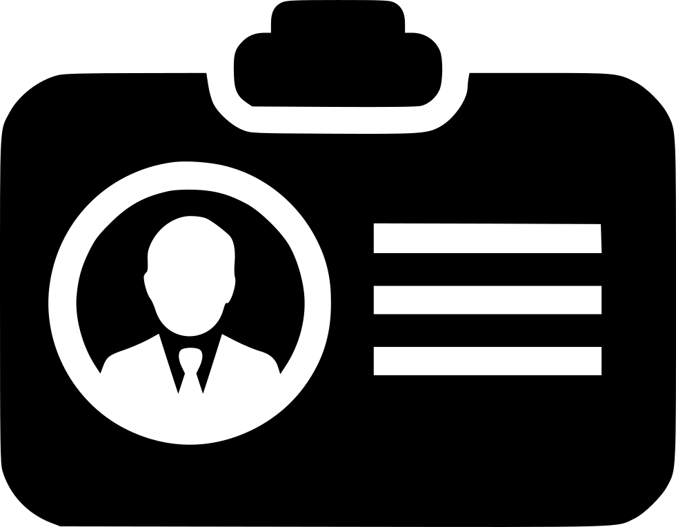 980x764 Card Id Identification Pass Man User Png Icon Free Download