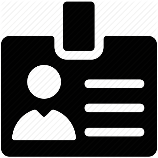 512x512 Id, Id Badge, Id Card, Identification, Identity, Identity Card Icon