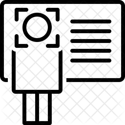 256x256 Identify Icon Of Line Style