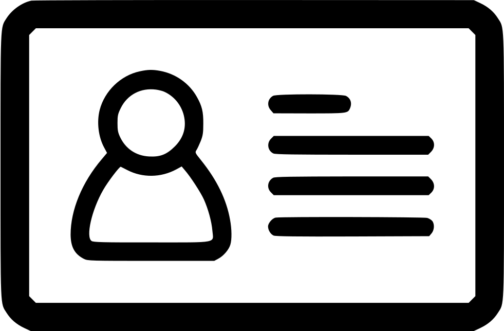 981x644 Identity Card Png Icon Free Download