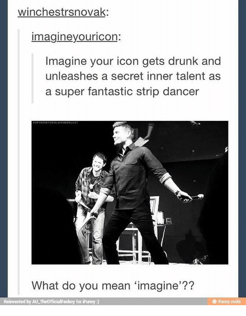 500x643 Winchestrs Novak Imagine Youricon Imagine Your Icon Gets Drunk