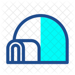 256x256 Igloo Icon Of Dualtone Style