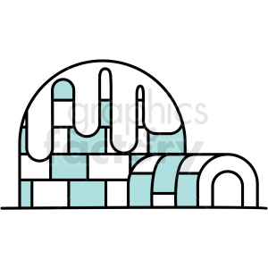 300x300 Frozen Igloo Icon Clipart Royalty Free Gif, Png
