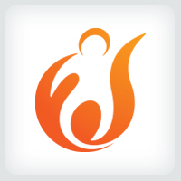 200x200 People Ignite Logo Template Codester