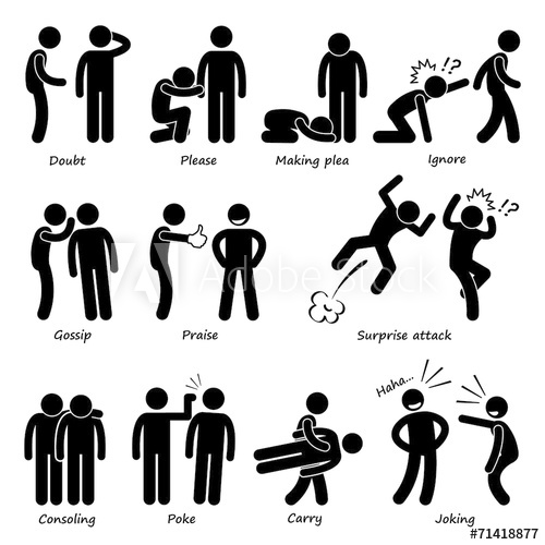 500x500 Human Man Action Emotion Cliparts Icon