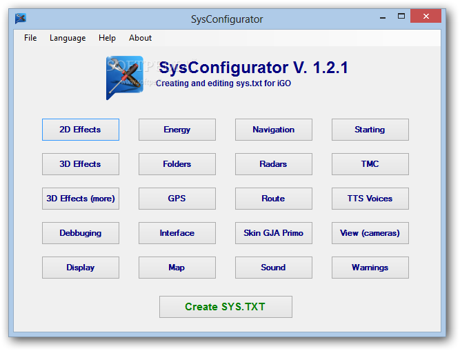 667x509 Download Igo Sysconfigurator