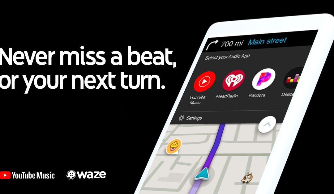 1080x628 Waze Signs Up Youtube Music As Newest Audio Player Partner What