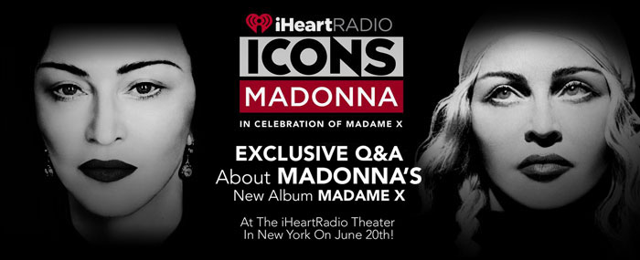 Iheartradio Icons With Madonna In Celebration Of Madame X 700x285 Iheartradio Icons With Madonna In Celebration Of Madame X