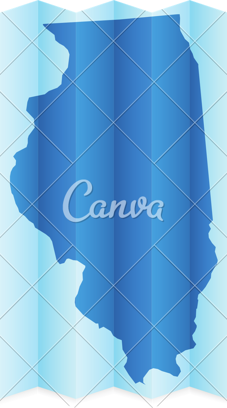 446x800 Illinois Map