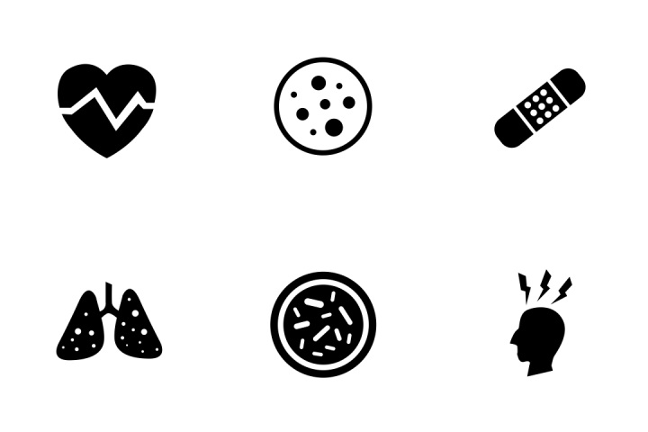 720x480 Download Illness Icon Pack