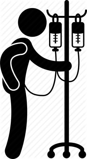 282x512 Drip, Hospital, Ill, Illness, Patient, People, Sick Icon