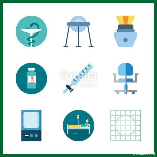 500x500 Illness Icon Syringe And Capsule Vector Icons In Illness Set Use