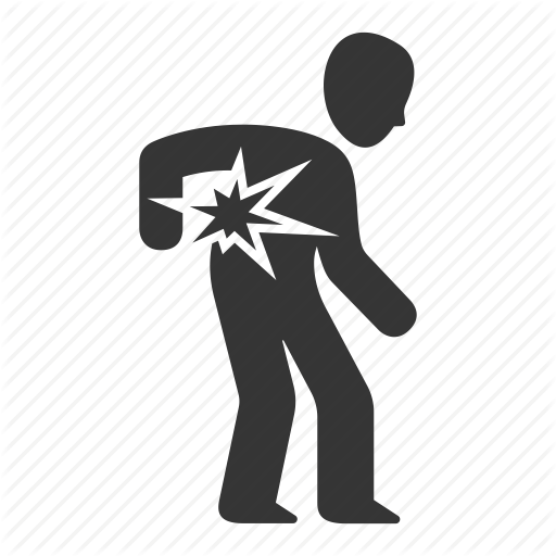 512x512 Back Pain, Chronic Pain, Illness Icon